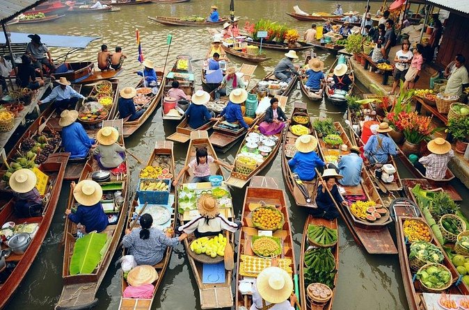 Bangkok: Railway and Floating Market Tour + Dragon Temple - What the $27 price really covers