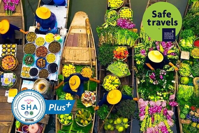 Bangkok: Railway & Damnoen Saduak Floating Market with Transfer - Damnoen Saduak by boat