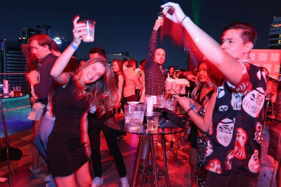 Bangkok: RedSquare Rooftop Bar at Novotel Sukhumvit 4 - Is $73 for two a good deal?