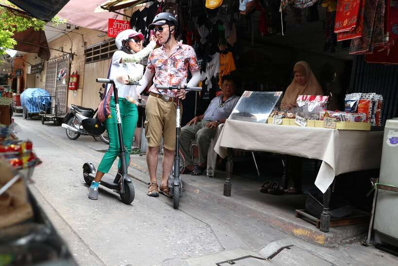 Bangkok: Riverside E-Scooter Adventure with StreetFood Snack - Key points to know before booking