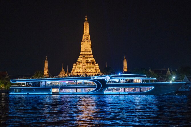 Bangkok Royal Galaxy Chao Phraya River Dinner Cruise - Dinner: seafood and a broad buffet