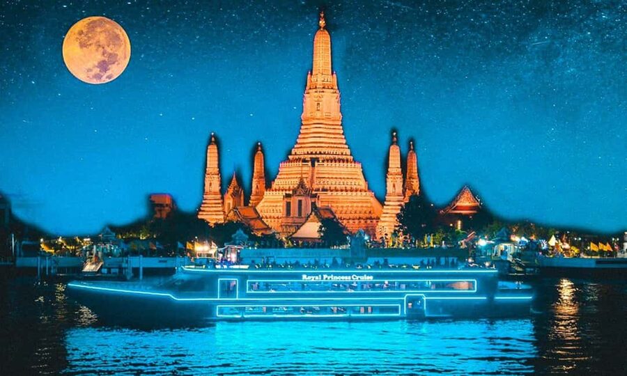 Bangkok: Royal Princess Cruise with Buffet Dinner & Show - What the three-hour schedule really means