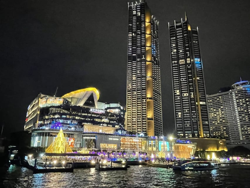Bangkok: Royal Princess Cruise with Optional Hotel Transfer - The river route from Asiatique to Rama 8 Bridge