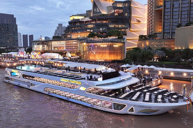 Bangkok Sawasdee Chaophraya Dinner Cruise from ICONSIAM - Key points at a glance