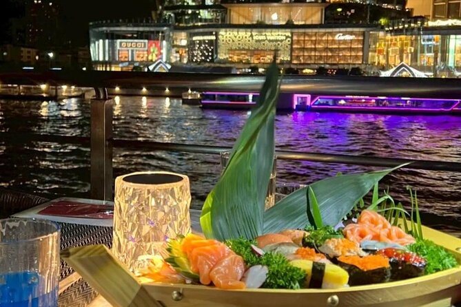 Bangkok Sawasdee Chaophraya Dinner Cruise from ICONSIAM - Rama VIII Bridge and the return trip