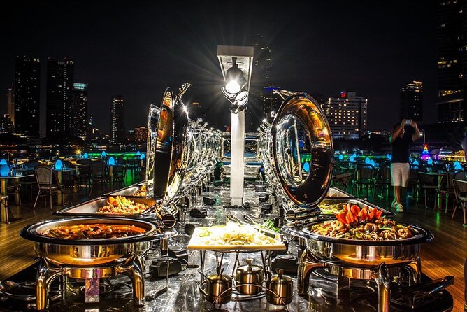 Bangkok Sunset or Evening Dinner Cruise (The Planet Cruise) - The buffet: broad choice, uneven execution