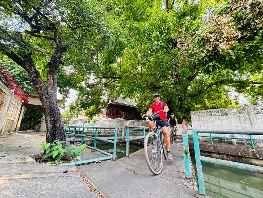 Bangkok: Temples, Canals & Local Life Bike Tour - Is the cycling really easy?