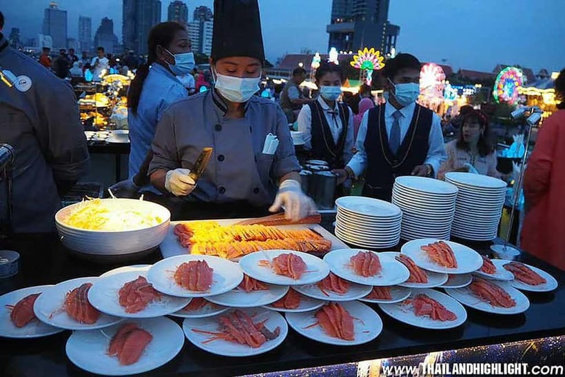 Bangkok:The Planet Sunset&Dinner Cruise on Chao Phraya River - The Chao Phraya sights, in order