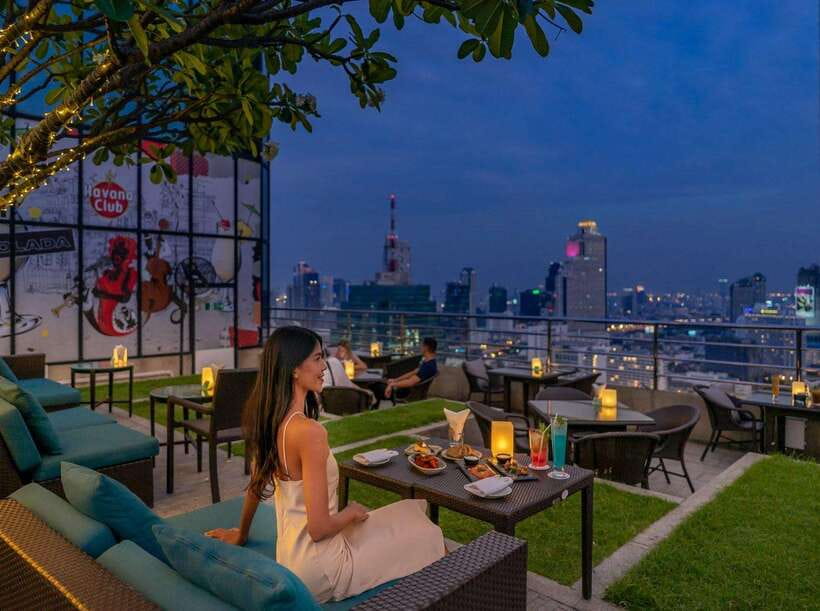 Bangkok: ThreeSixty Rooftop Bar at Millennium Hilton - Drinks and Package Value at $22