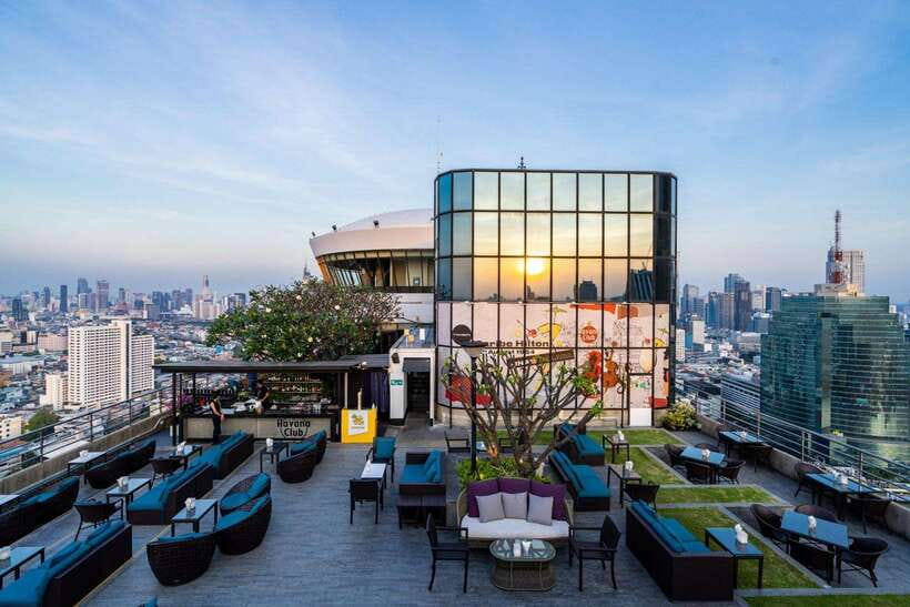 Bangkok: ThreeSixty Rooftop Bar at Millennium Hilton - Snacks That Can Replace a Light Dinner