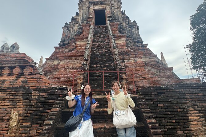 Bangkok to Ayutthaya: Temples & Local Candy One Day Tour - Wat Yai Chai Mongkhon ends the temple route