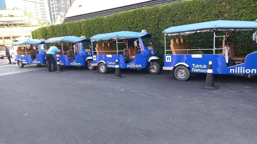 Bangkok: Tuk Tuk Day Pass App & Boat Chao Phraya River - How the Bangkok Tuk Tuk Hop system works