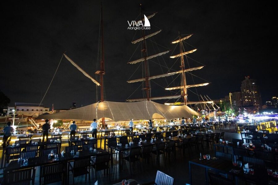Bangkok: Viva Alangka Chao Phraya Dinner Cruise - Bangkok Noi and the return route