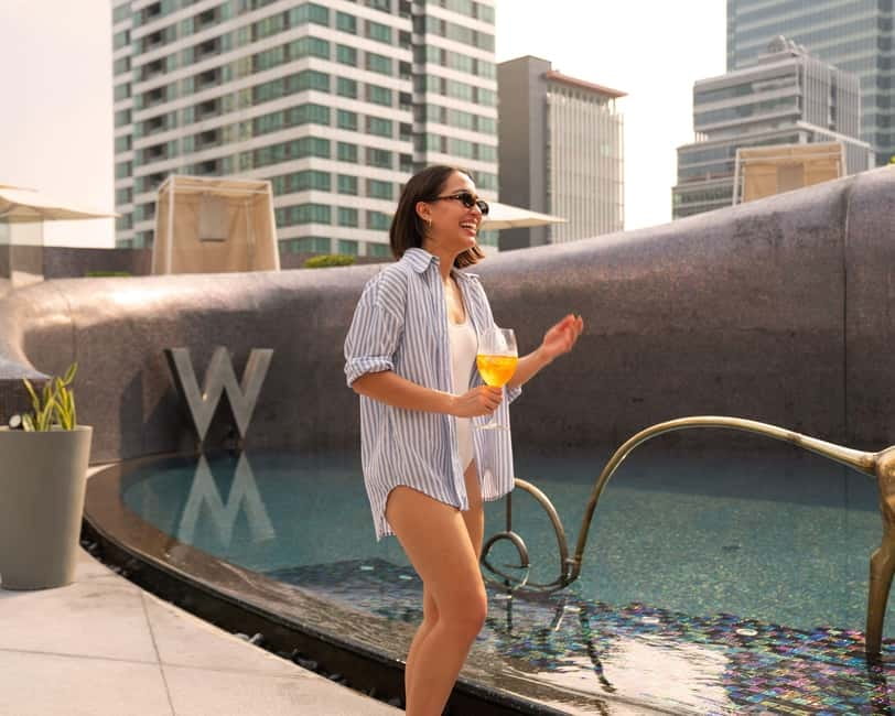 Bangkok: W Hotel Pool & Gym Experience - Staff service and arrival advice