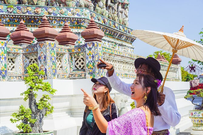 Bangkok Wat Pho and Flower Market Historical Walking Tour - Breakfast with Hainan chicken rice or noodles