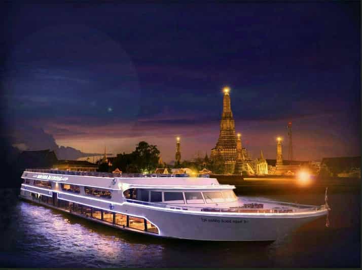 Bangkok: White Orchid Chao Phraya Cruise Free Flow Beer - A two-hour night on the Chao Phraya