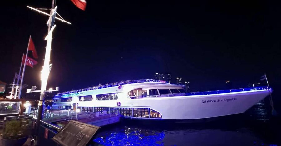 Bangkok: White Orchid Chao Phraya Dinner Cruise - Bangkok’s riverfront from the water