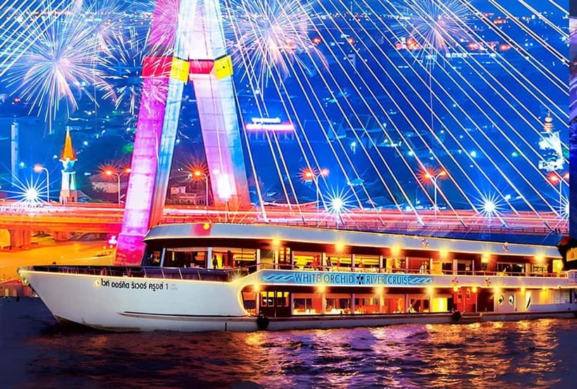 Bangkok: White Orchid Chao Phraya Dinner Cruise free Beer - Key points to know before you book