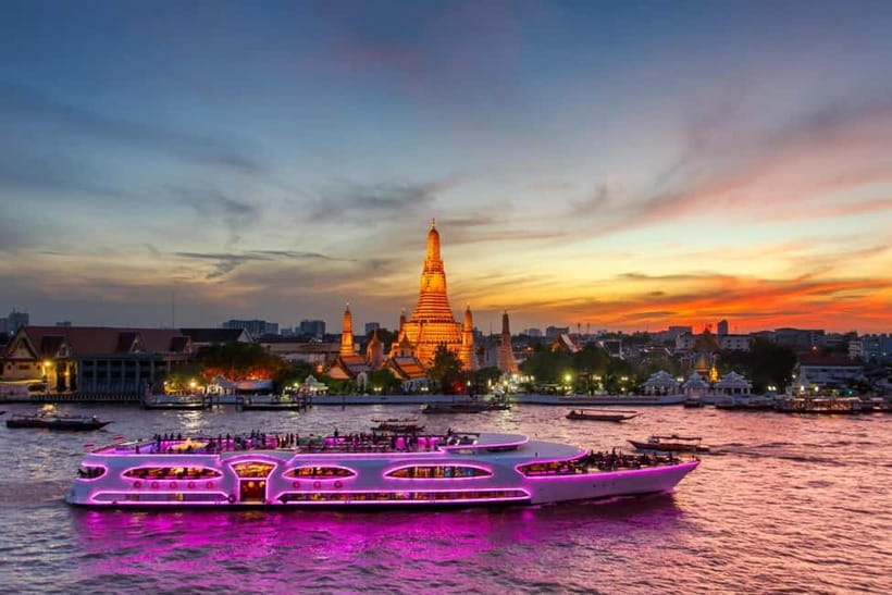 Bangkok: Wonderful Pearl Cruise with Optional Hotel Transfer - Why the Chao Phraya works so well at night