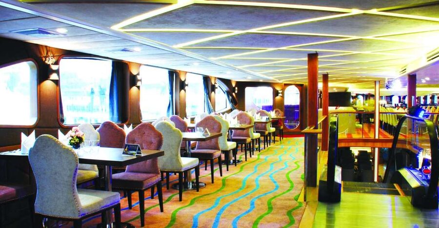 Bangkok: Wonderful Pearl Dinner Cruise at River City Pier - The Route Toward Rama VIII Bridge