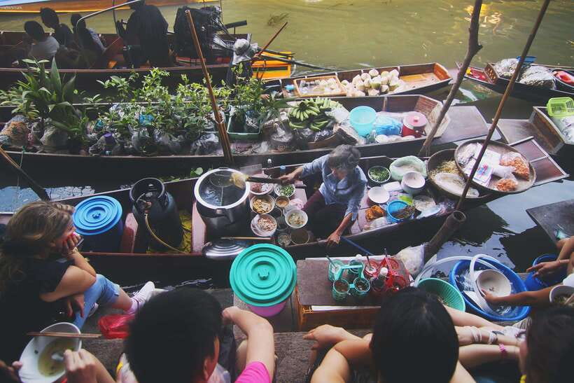 Boat Tour of Damnoen Saduak Floating Market - A canal market built for movement