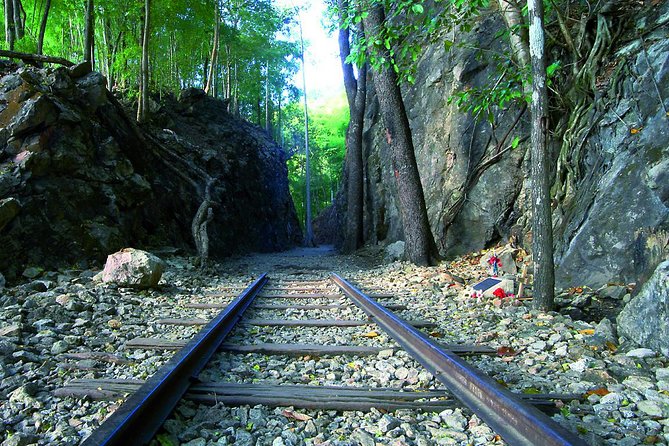 Bridge over River Kwai and Hellfire Pass Tour with Train Ride - Lunch, drinks, and the long road back