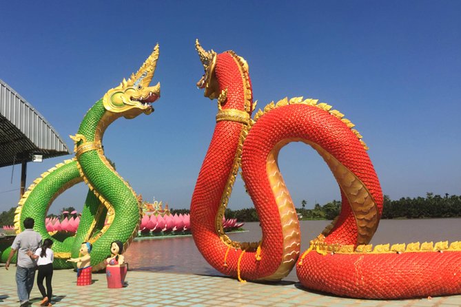 Chachoengsao One Day Trip from Bangkok : Historic Market and Buddhist Temples - Wat Sothon and the sacred Luang Phor Sothon image