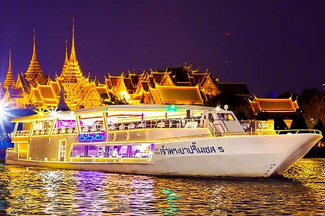 Chaophraya Princess Dinner Cruise in Bangkok with Hotel Pickup - A Bangkok night seen from the Chao Phraya