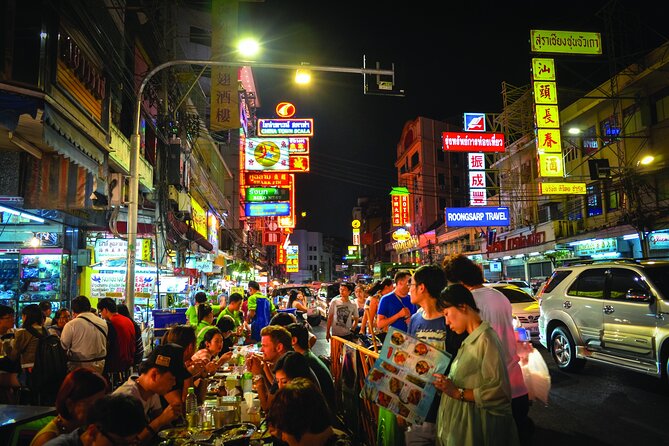 Chinatown Street Food Night Tour by Tuk Tuk in Bangkok - Riding to Yaowarat Road by tuk-tuk