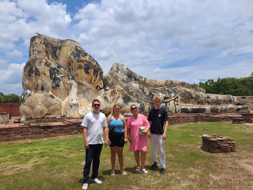Colors of Ayutthaya: UNESCO Heritage 6 hour Bicycle Tour - The Reclining Buddha at Wat Lokayasutharam