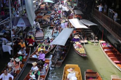 Colors of Damnoen Saduak from Bangkok