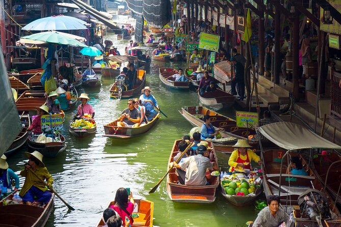 Damnoen Saduak Floating Market & Maeklong Railway From Bangkok - Key points to know before booking