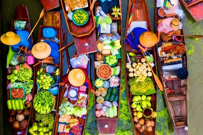 DamnoenSaduak Floating Market Michelin Food One Day Tour - Key points at a glance