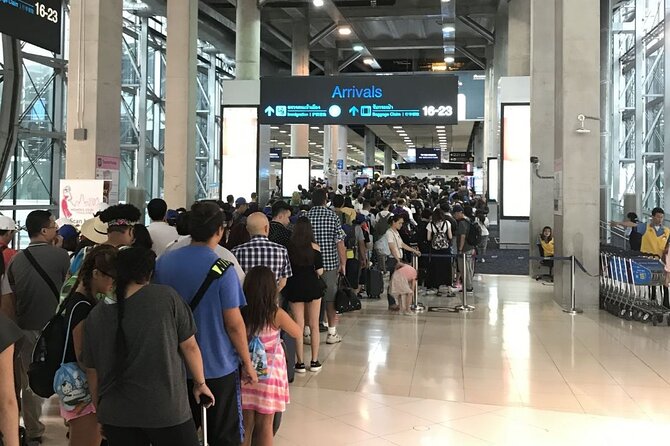 Don Mueang Guided VIP Fast Track Immigration Service - Getting from baggage claim to your driver