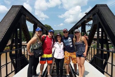 Erawan Waterfall and Kanchanaburi Private Tour [Optional Luxury]