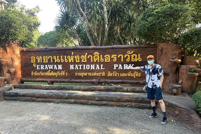 Erawan Waterfall and Kanchanaburi Private Tour [Optional Luxury] - Wat Chai Chumphon Chana Songkhram and Wat Tai
