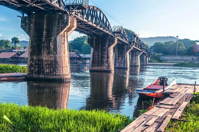 Erawan Waterfalls and Bridge Over River Kwai Tour from Bangkok - Pickup, meeting point, and the return journey