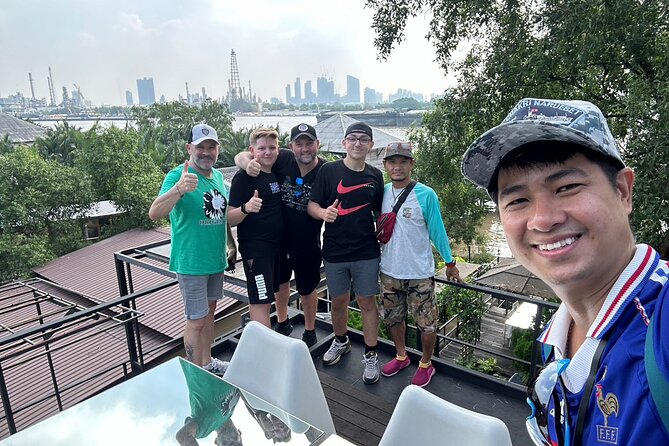 Exploring Bangkachao (Green lung of Bangkok) by Bicycle - The floating market depends on your day