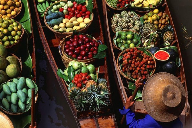 Floating Market - Train Market - Flower Market and China Town - Four Bangkok markets in one long day