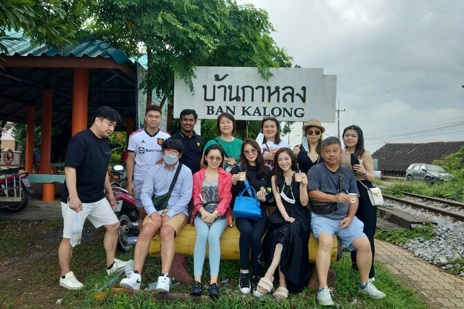 Floating & Railway Markets and Erawan Waterfall [Optional Luxury] - One long day into western Thailand