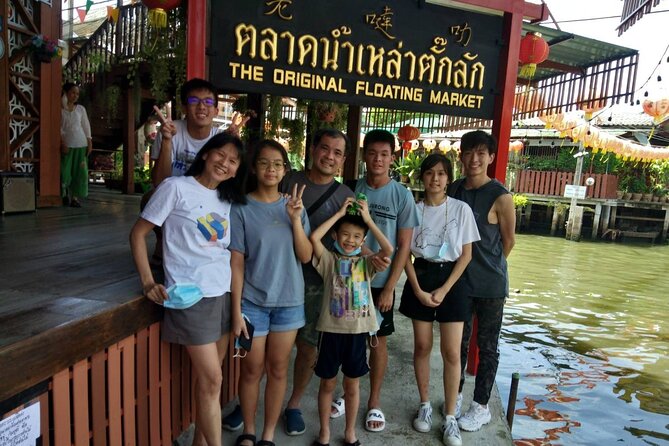 Floating & Railway Markets and Erawan Waterfall [Optional Luxury] - Three hours at Erawan Waterfall