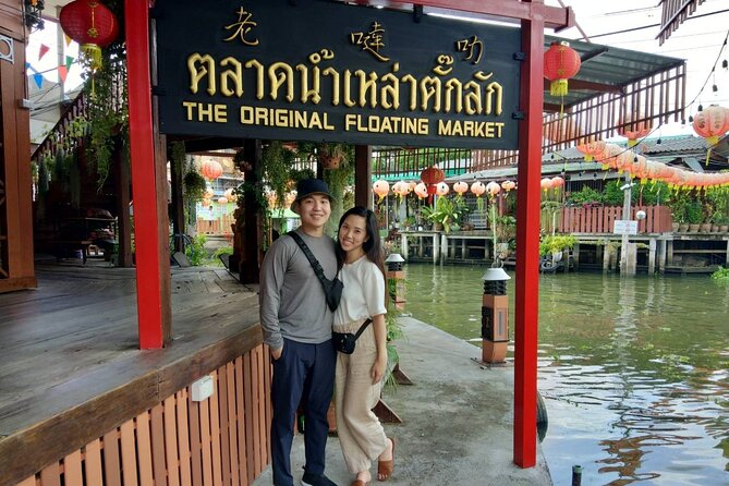 Floating & Railway Markets and Erawan Waterfall [Optional Luxury] - The River Kwai Bridge at day’s end