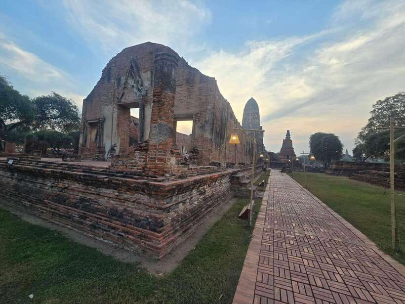 From Bangkok: Ayutthaya Afternoon Tour with Boat & Tuk-Tuk - A sunset cruise on the Chao Phraya River