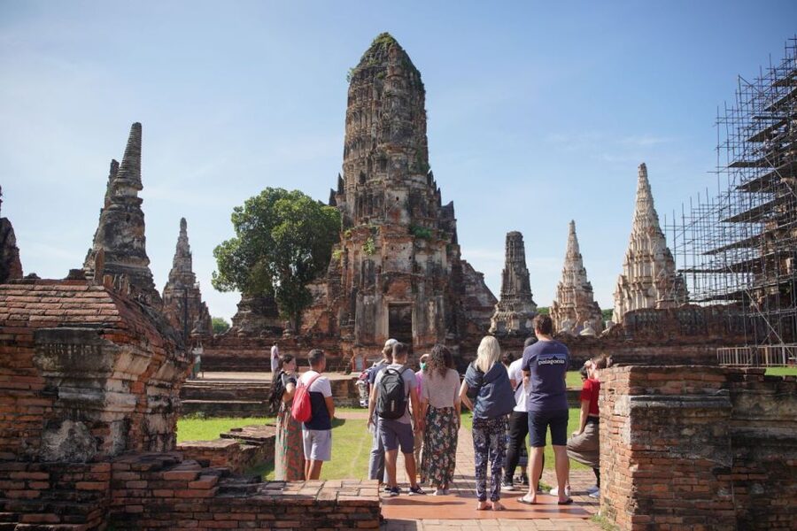 From Bangkok: Ayutthaya Historical Day Tour by Bus - Wat Lokayasutharam and the giant reclining Buddha