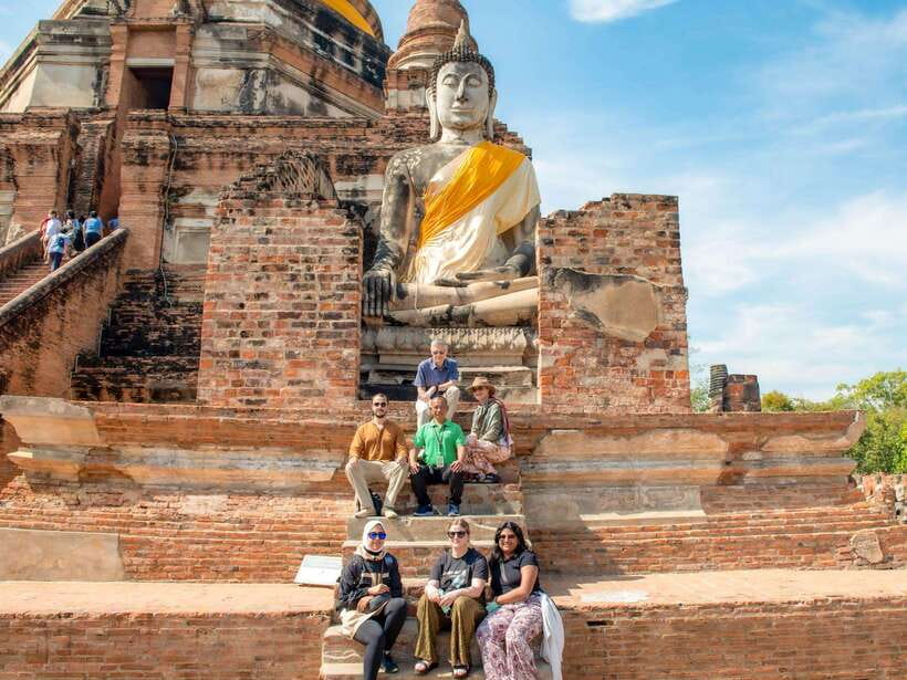 From Bangkok: Ayutthaya Historical Park Guided Day Trip - Van travel, group size, and the real value