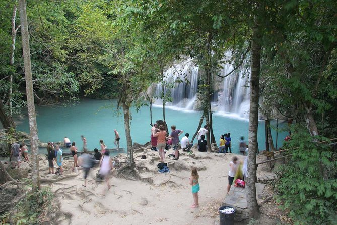 From Bangkok : Damneon Saduak Floating Market & Erawan Waterfall - What the guide adds