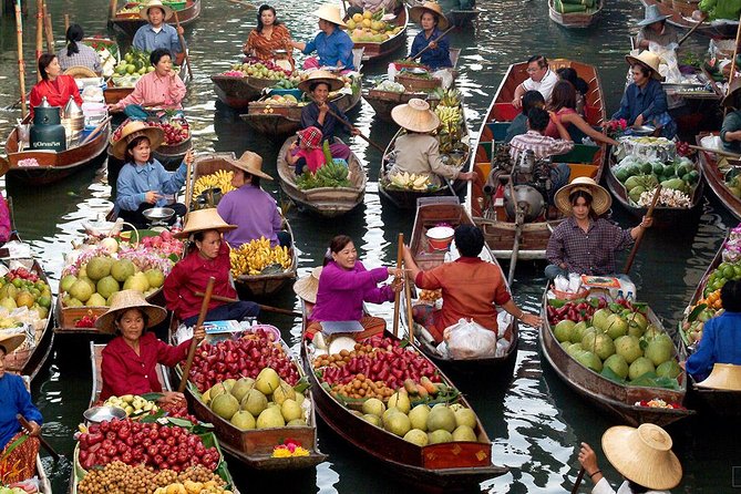 From Bangkok : Damneon Saduak Floating Market & Erawan Waterfall - Comfort, timing, and practical value