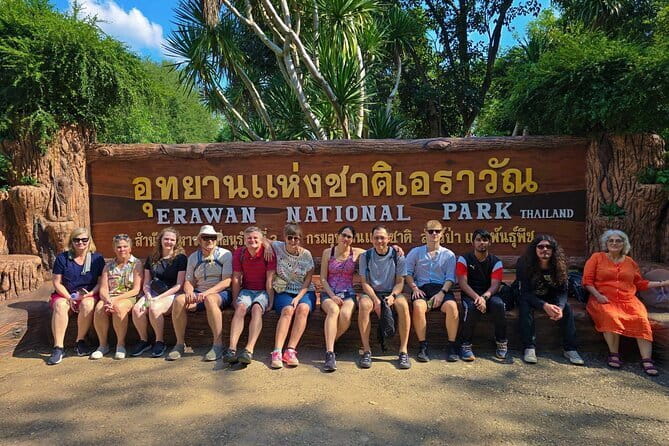 From Bangkok: Kanchanaburi, River Kwai and Erawan Waterfall Tour - Erawan Waterfalls: three hours among seven tiers