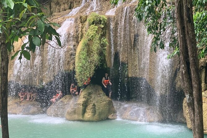 Glamping in Kanchanaburi and Erawan Falls 2 days/1 night - The River Kwai Bridge and a difficult past