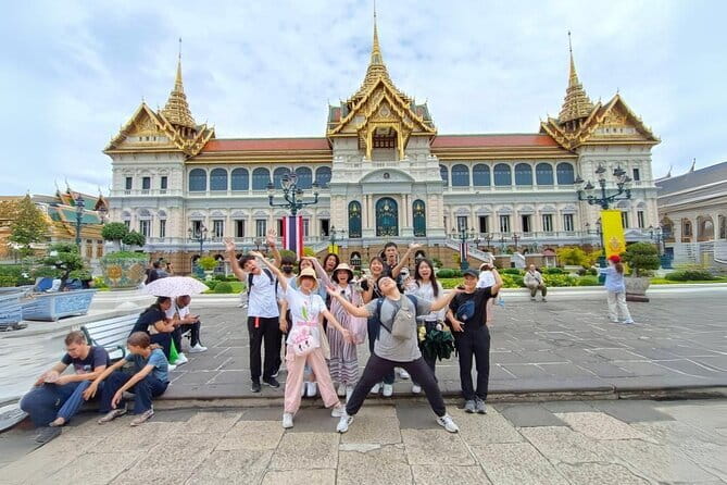 Grand Palace, Temples, and Canal Private Tour [Optional Luxury] - The Grand Palace in a 45-minute visit